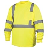 Pyramex Canadian RCSZH33 Series Premium Zip Safety Sweatshirt With Teflon Hi-Vis Orange Extra Large