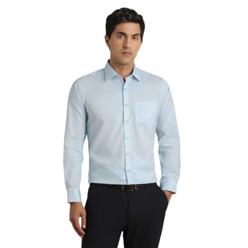 Image of Van Heusen Men's Cotton Slim Fit Durapress Superior Textured Shirt