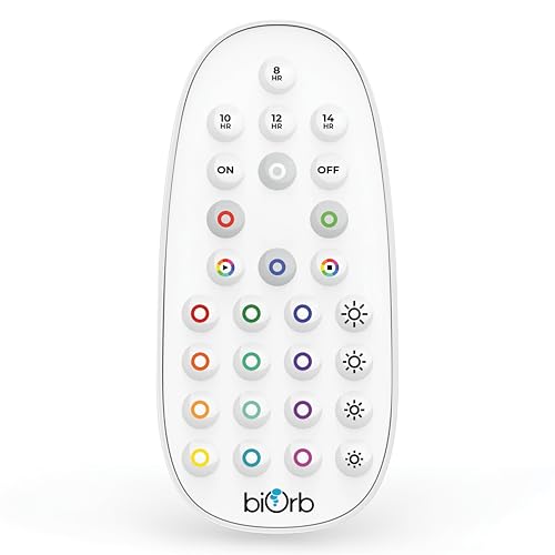 biOrb MCR Light Remote Control, Replacement Remote Aquariums, Adjusts Colour, Brightness & Day/Night Cycle, Works With MCR Light Accessories, Batteries Inc., Essential Fish Tank Equipment