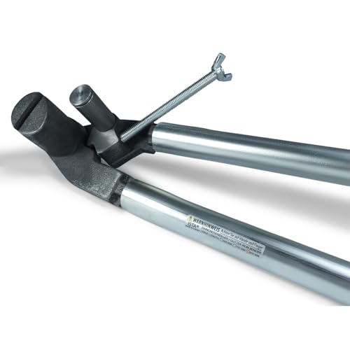 ISTA TOOLS Spengler Werkzeuge Rinneisenbieger Rinneisenbiegezange Rinneneisenbieger Rinneisen Biegezange Abbiegezange (Länge 800mm)