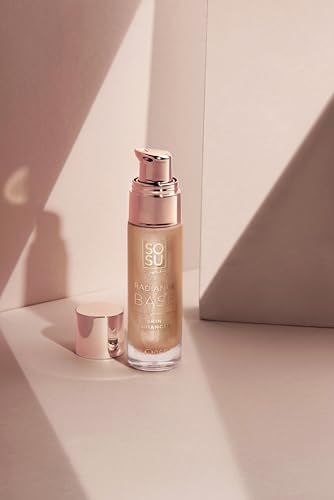 SOSU Cosmetics Radiance Base Glow, Lightweight Illuminating Face Primer for a Natural Radiant Finish - Image 4