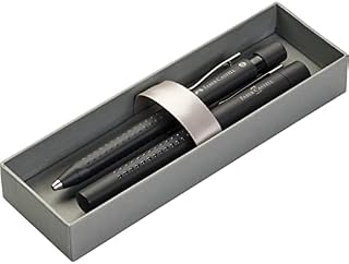 Faber-Castell 140981 - zestaw upominkowy Grip 2011 pióro i długopis srebrny