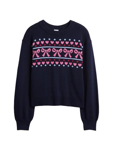 Image of Gap Girls' Intarsia Sweater