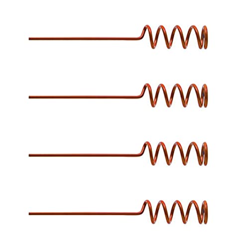 VICASKY Metal Rod Racks 4 Pack Fishing Rod Holders Spiral Storage Racks for Boats
