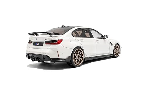 Solido Modelo Diecast BMW M3 (G80) 1:18 Blanco Alpine miniatura 3