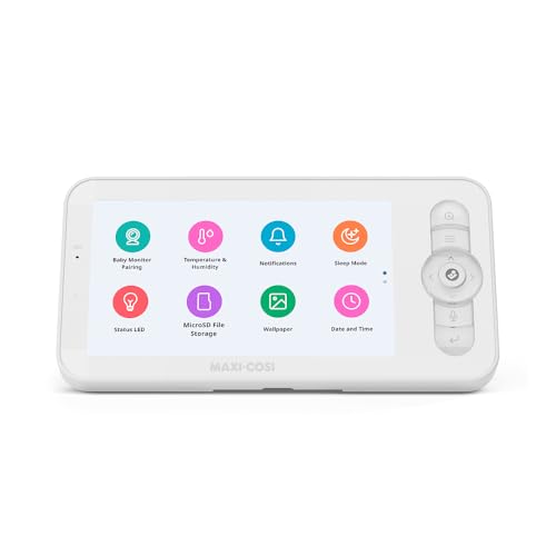 Maxi Cosi, Babá Eletrônica See Pro 360, tela 5.0, tecnologia CryAssist™ interpreta o choro, câmera H