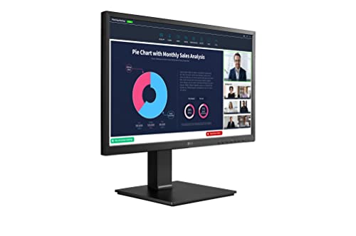 LG 24BP750C-B Business Monitor - Höhenverstellung. USB-C. LAN – Bild 8