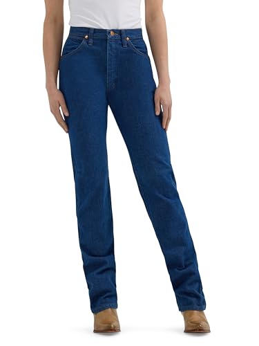 WranglerwomensCowboy Cut High Rise Slim Fit Tapered Leg Jean