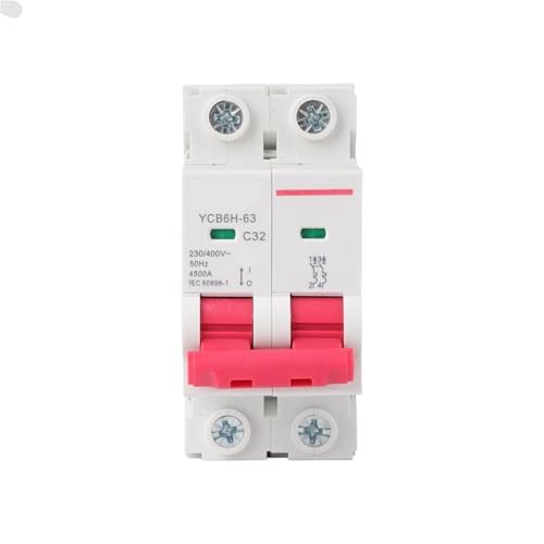 Disyuntor miniatura MCB 3P C40A automatico magnetotermico para instalacion en riel DIN
