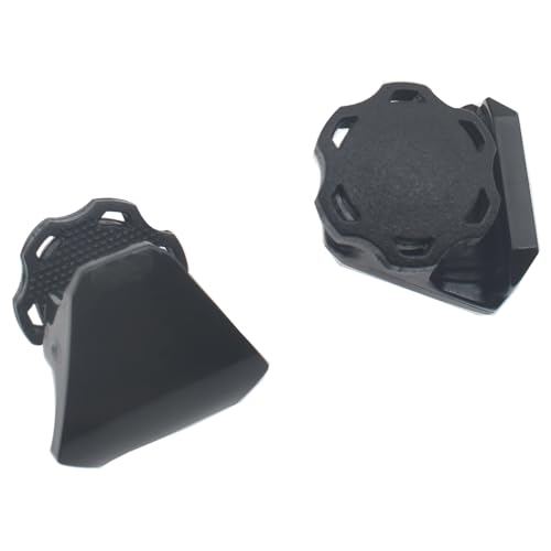 OZXNO 2 Pcs Football Visor Clips Nylon Football Helmet Visor Clips Black Football Helmet Screws Repair Kit