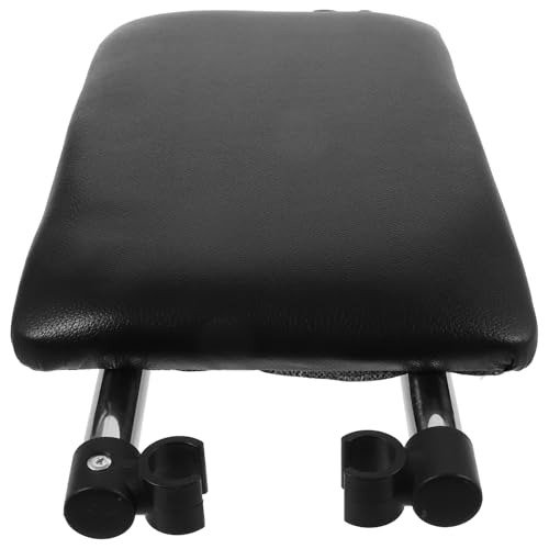OATIPHO Plato De Asiento De Caminante De Aleación De Aluminio Reemplazo Movilidad Accesorios para Andador Asiento De Baño Andador Accesorio para Andador Acolchado Cojín del Asiento PU