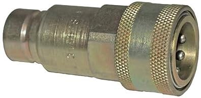Replacement for Apache 39040722 Flat Face Hydraulic Adapter 0.5‘ D 3000 psi Steel Replaces Parts