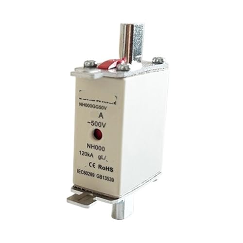 Fusible NH000GG50V 500V pour éviter les pannes de court-circuit 25A