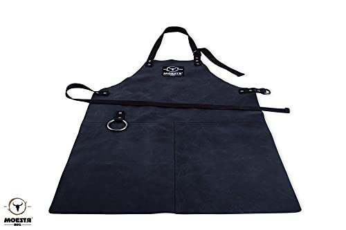 Leder Grillschürze von Moesta BBQ – Modell 19280