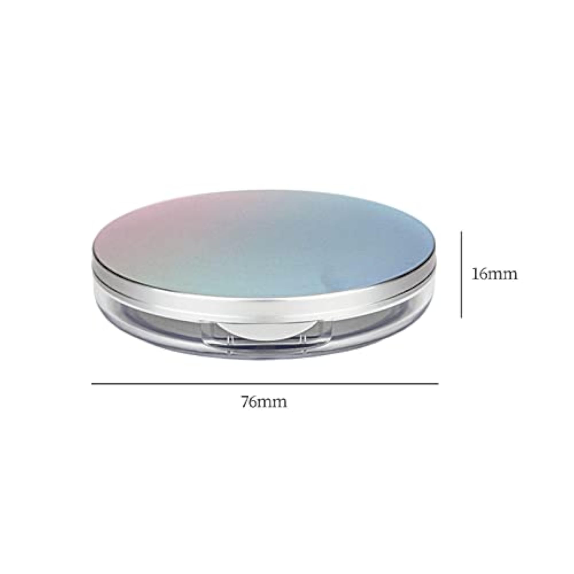 6x Powder Box Portable Dispenser Case for Home Travel
