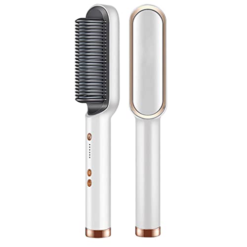 Plancha multifuncional para cabello con peine eléctrico, herramienta de modelado rápido