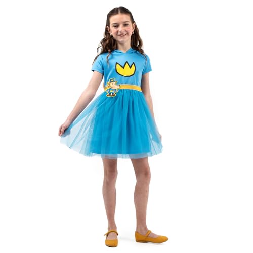 Vestido cosplay Dog Man para niña con falda de tul miniatura 2