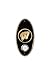 NuTone CP2WIAB College Pride University of Wisconsin Door Chime Pushbutton, Antique Brass