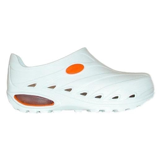 Sunshoe Zoccolo Bianco– Calzatura da Lavoro Leggera, Traspirante e Lavabile – per Infermieri, Medici, OSS, Dentisti e Operatori Sanitari