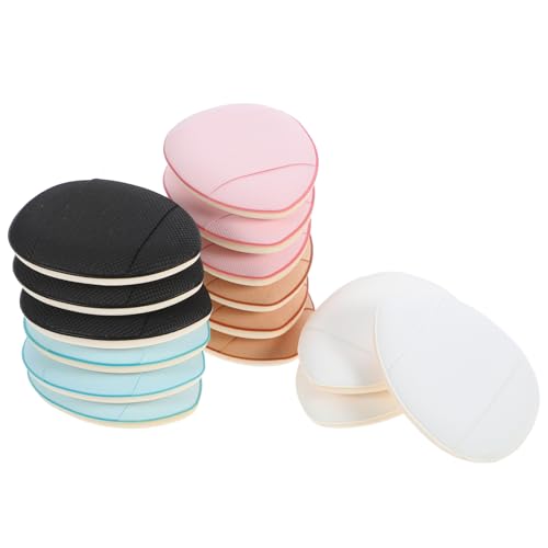 FOMIYES 15pcs Finger Sponge for Foundation Soft Portable Makeup Pads for Loose Powder Application for Ups and Coverage
