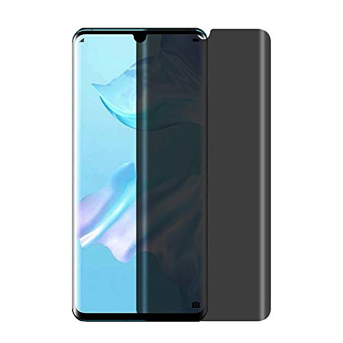 P30 Pro Privacy Screen Protector, AYCFIYING【3D Full Screen Coverage】 2-Way Anti Spy Defender 9H Hardness Case Friendly Anti Peeking Tempered Glass Screen Protector,for Hua WEI P30 Pro