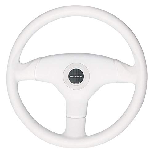 Uflex V60W White 3 Spoke PVC Grip Antigua