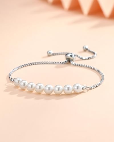 Pearl Bracelet 8 Year Old Birthday Gifts for Daughter Granddaughter Niece4