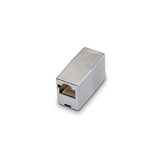 AISENS A138-0295 - Empalme RJ45, Color Plata Cover