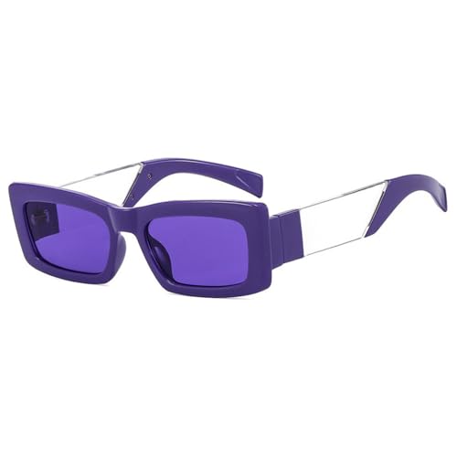 Lunettes de soleil carrées pour femmes et hommes avec monture rétro léopard