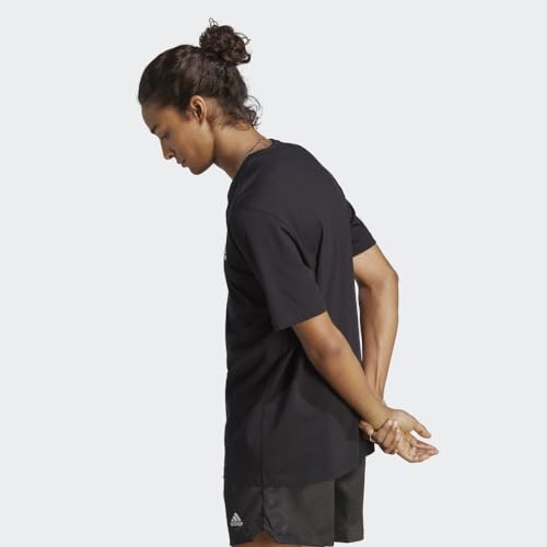 Image of Adidas Mens Essentials Single Jersey Embroidered Small Logo T-Shirt