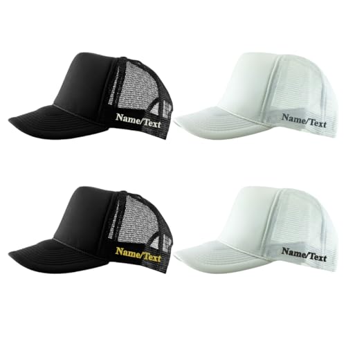 Image of ALLNTRENDS This is My Cowboy Hat Embroidered Trucker Hat Funny Western Snapback Cap
