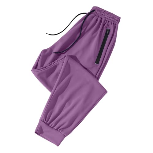 Image of Pants for Women Over 50, Ice Silk Womens Casual Ice Silk Breathable Pants