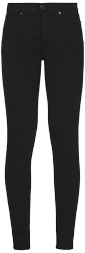 Jean skinny en denim premium 7 For All Mankind Slim Illusion Luxe coloris noir