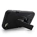 Aimo IPH5PCMX001S Unique Hybrid Progressive Armor Rugged Case with Kickstand for iPhone 5 - 1 Pack - Retail Packaging - Black