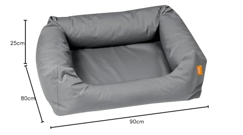 Karlie 512095 Hundebett Dream Grey L: 100 cm B: 80 cm H: 25 cm