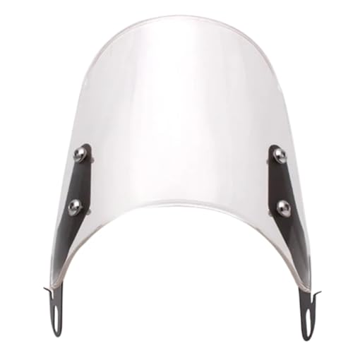 Déflecteur de vent moto pare-brise aérodynamique pour phare 4-7 pouces