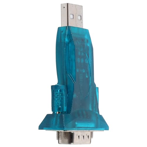 MAJORMENCH Convertitore Adattatore USB a Seriale Rs232 9 Pin Chip, Cavo USB Seriale Compatibile con Sistemi Operativi Linux e Altri, Plug-and-play per Computer, Stampanti e Router
