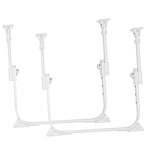 NUOBESTY Patas De Escritorio De Hierro Plegables para Portátil Hogar Escritorio Cama Resistente