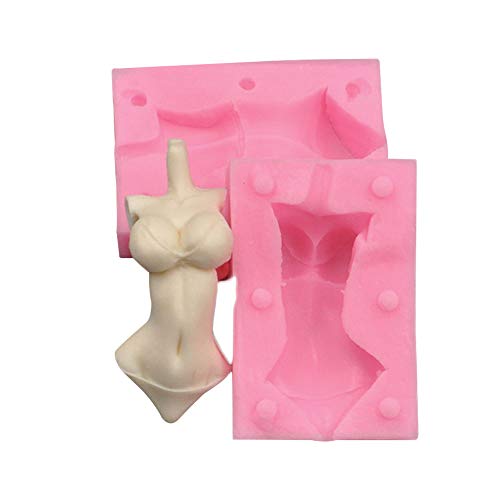 3D Dolls Body Model Man Woman Male Female Child Body Silicone Fondant Molds Plaster Clay Mold Chocolate Biscuit Sugar Craft Mould DIY Cake Decorating Supplies Baking Tools Body 2
