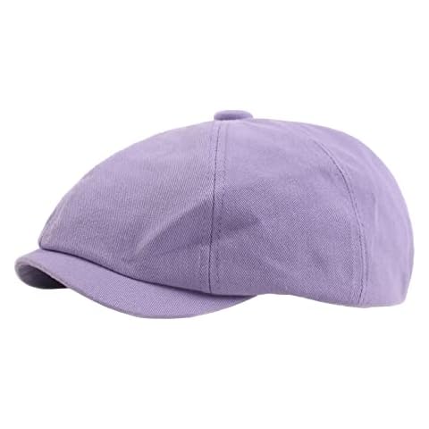B-HOT Gorra plana para mujer Newsboy Cover