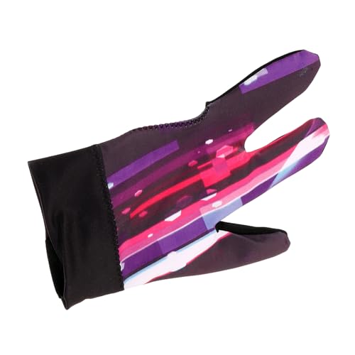 GOOHOCHY Elastic Billiards Gloves for Left Hand Pool Glove Snooker Glove Non-Slip Design Comfortable Sports Gloves