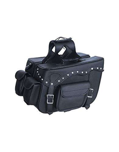 Bolsa para moto impermeable y resistente UV negra miniatura 1