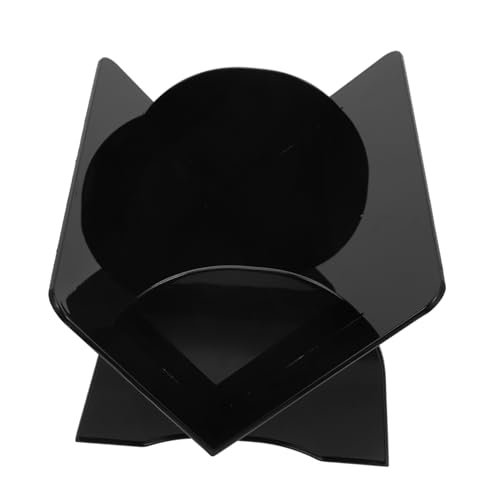 AUTSUPPL Multi-functional Vinyl Record Storage Rack Sleek Desktop Cd Holder for Albums Magazines Organizer for Home Office Decor Elegant Design for Efficient Space Utilization