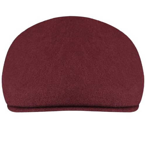 Image of Kangol Seamless Wool 507 Hat - Deep Plum /L Ivy Caps & Flat Caps