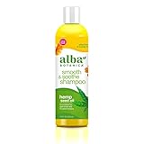 Alba Botanica Smooth &amp; Soothe Cannabis Sativa Seed Oil Shampoo, 12 Fl Oz, 12 Fl Oz