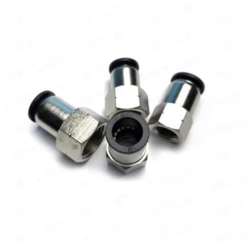 Raccord pneumatique droit en laiton femelle NPT pour connexion rapide sans outil