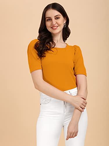 Image of Wedani Women's Solid Regular Fit Blouse