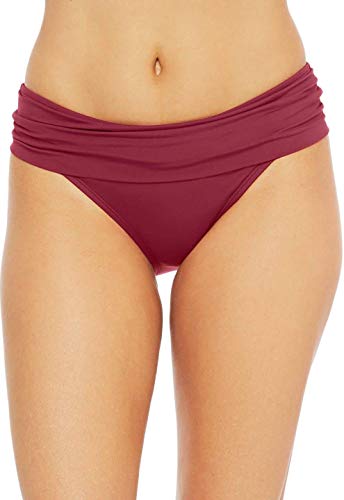 Image of La Blanca Women's Island Goddess Shirred Band Hipster Bikini Bottom