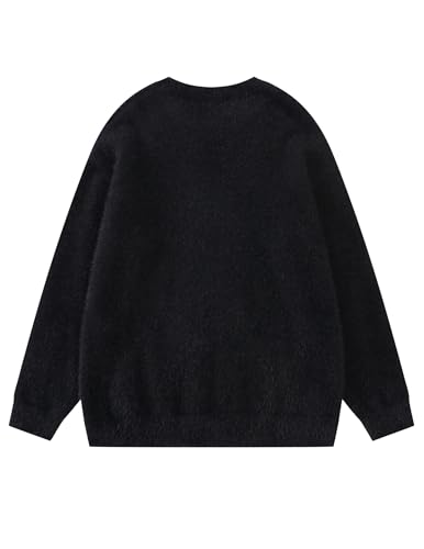 Aelfric Eden Sweaters Dog Graphic Sweater Unisex Vintage Oversized Crewneck Knit Pullover Streetwear Y2k Tops2