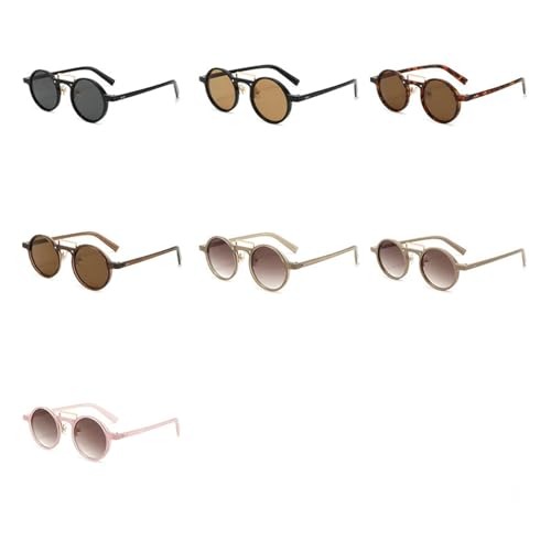 COTIA Fashion Round Sunglasses for Women Men 2025 Classic Punk Style Personality Popular Retro Sun Glasses Eyewear3